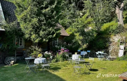 Boroniówka, stoliki kawiarniane, Ojcowski Park Narodowy