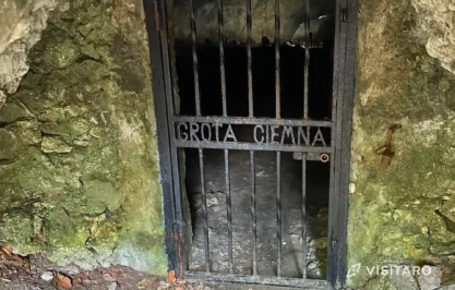 Jaskinia Ciemna wejście, Ojcowski Park Narodowy