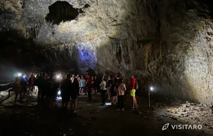 Jaskinia Ciemna wnętrze jaskini, Ojcowski Park Narodowy