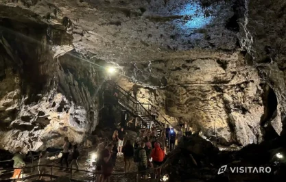 jaskinia łokietka, wnętrze jaskini, Ojcowski Park Narodowy