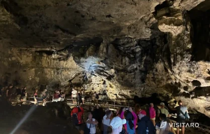 jaskinia łokietka, wnętrze jaskini, Ojcowski Park Narodowy