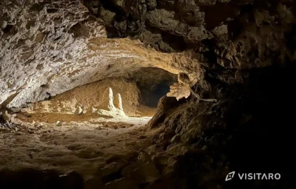 Jaskinia Wierzchowska, stalagmity