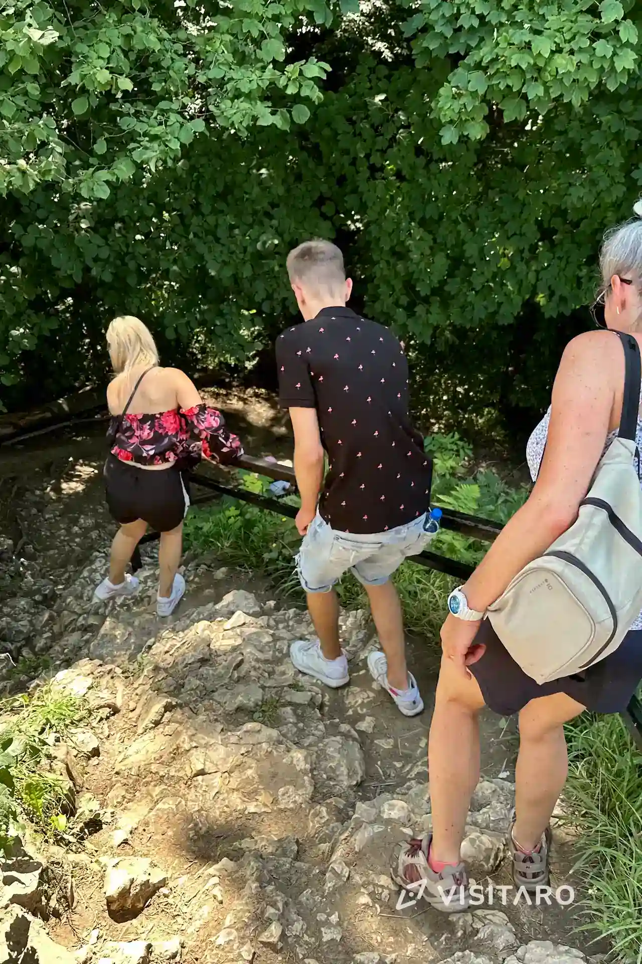 Maczuga Herkulesa, Brama Krakowska, Rękawica i inne niesamowite formacje skalne w Ojcowskim Parku Narodowym Jonaszówka, zejście z punktu widokowego