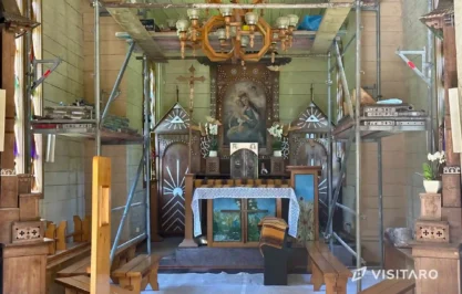 Kaplica na Wodzie w Ojcowie, wnętrze, Ojcowski Park Narodowy