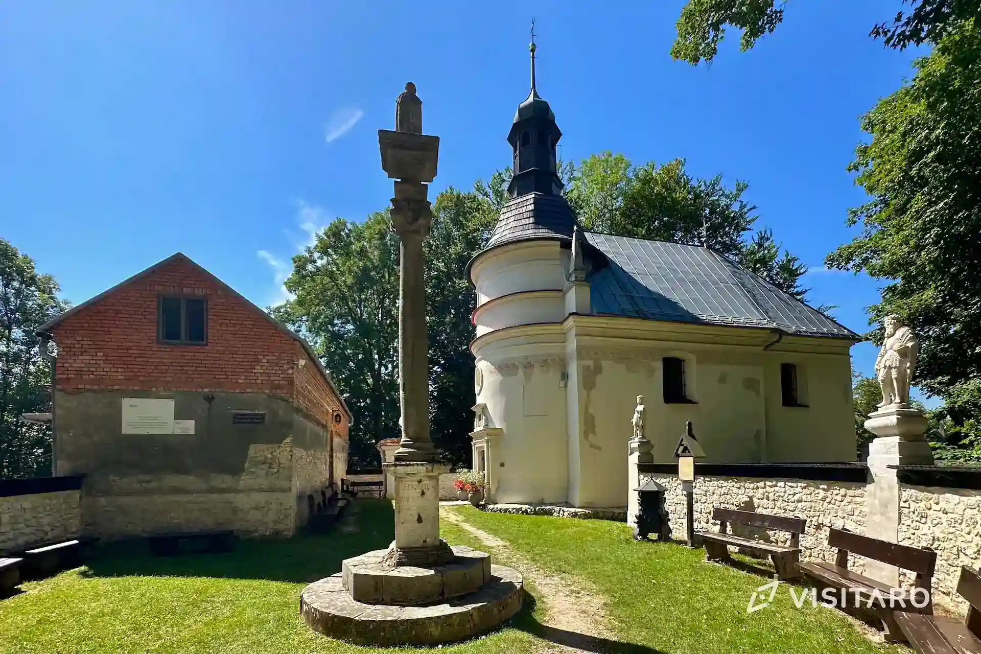Pustelnia Błogosławionej Salomei w Grodzisku. Zagadkowa atrakcja Ojcowskiego Parku Narodowego Pustelnia Błogosławionej Salomei, widok ogólny