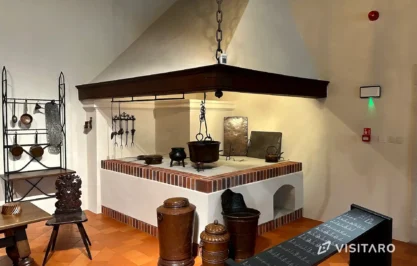 Zamek Pieskowa Skała, rekonstrukcja kuchni