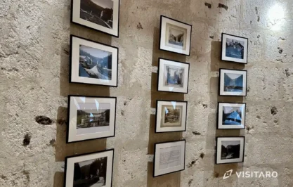 zamek w Ojcowie, wystawa dawnych zdjęć