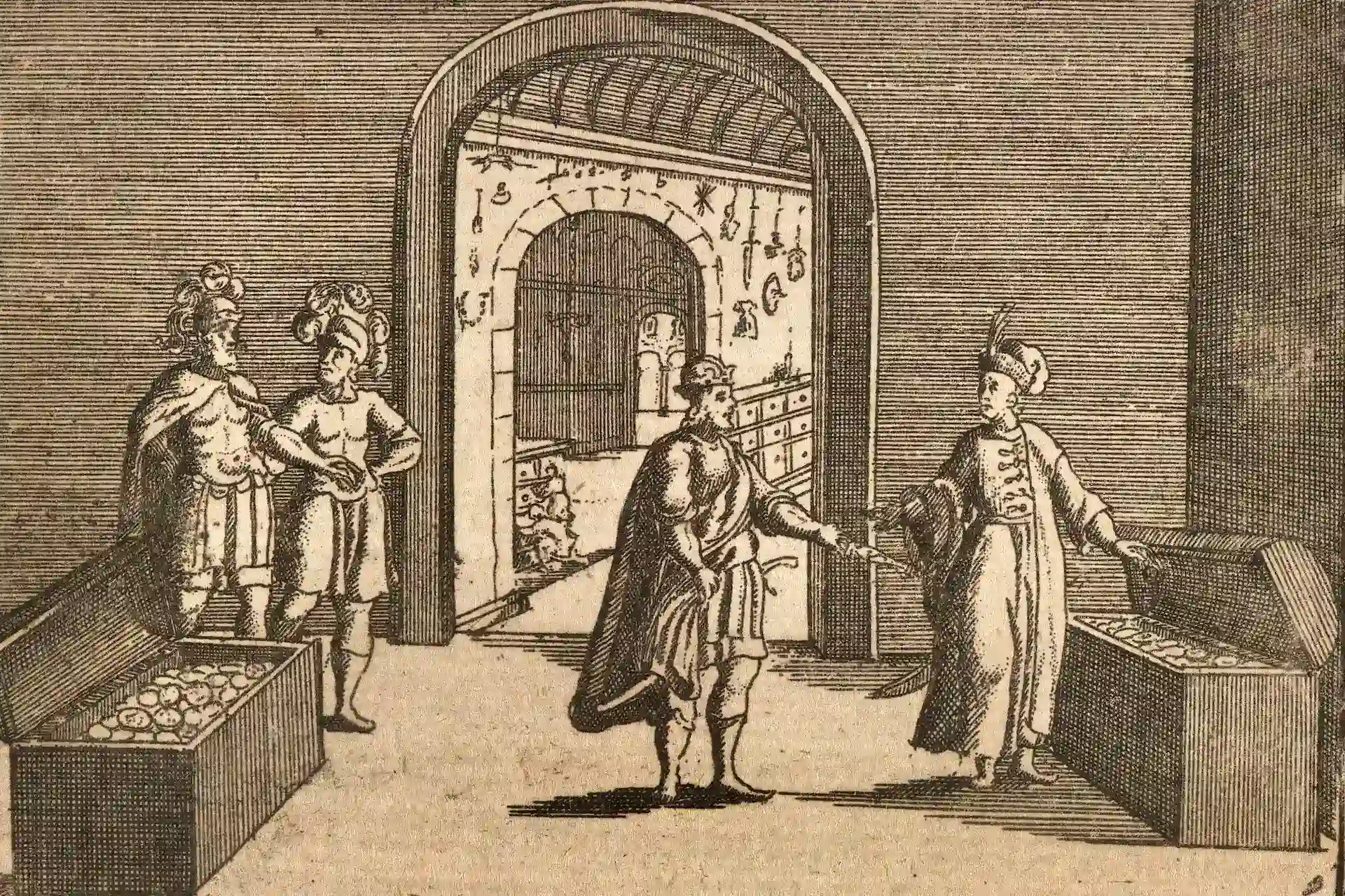 Mieszko II Lambert. Kulisy panowania króla i przyczyny upadku państwa Piastów Cesarz Henryk II z posłem